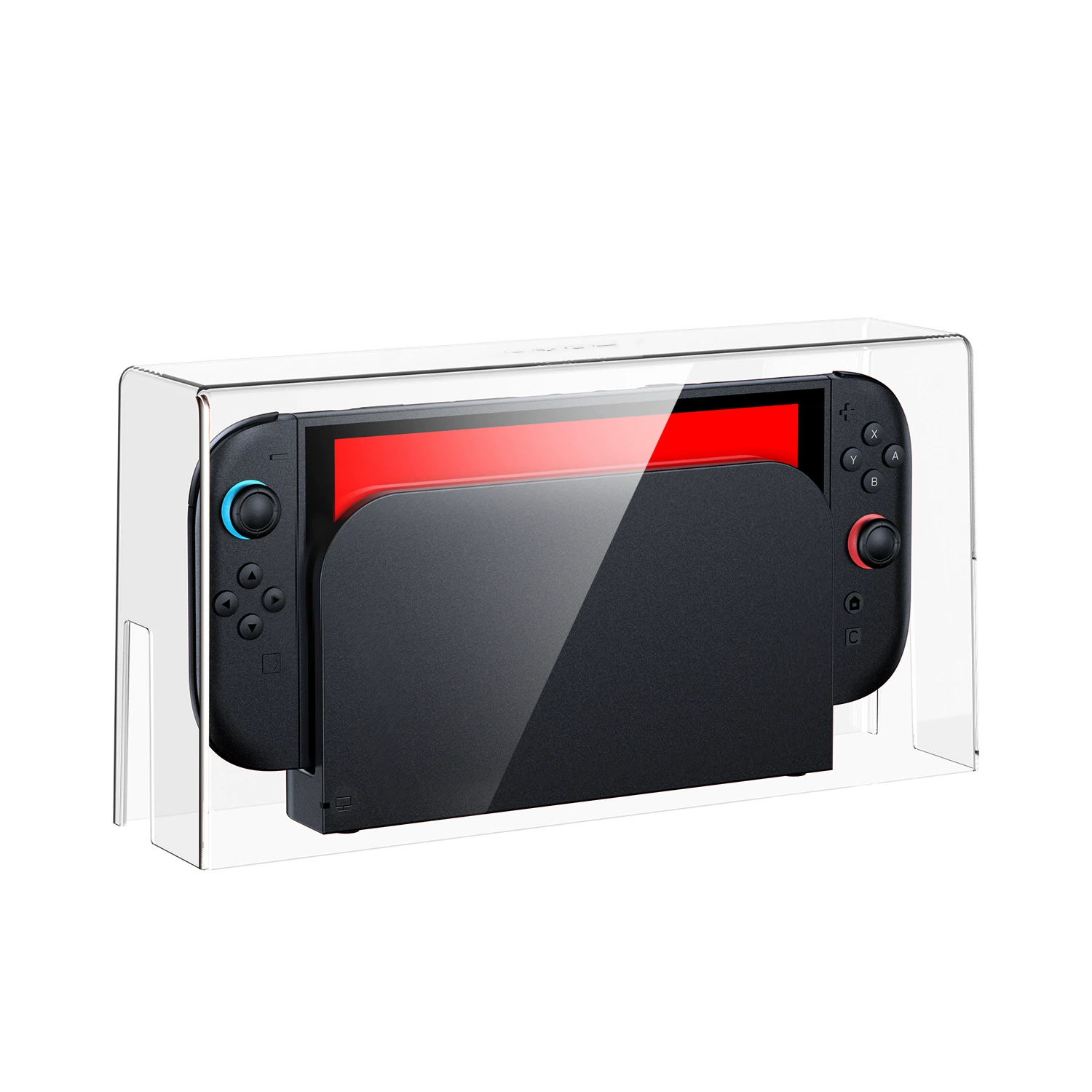 [Противопылевый акриловый чехол для Switch 2, совместим с Nintendo Switch OLED, прозрачная крышка для NS2]