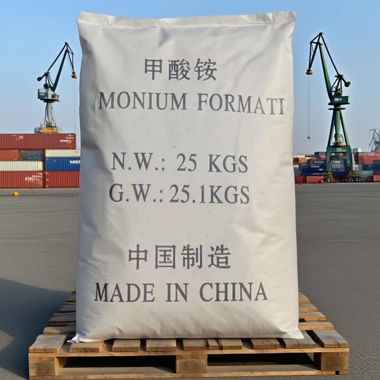 甲酸铵工业级印染工业助剂调节染浴的 pH 值金属清洗除锈甲酸铵
