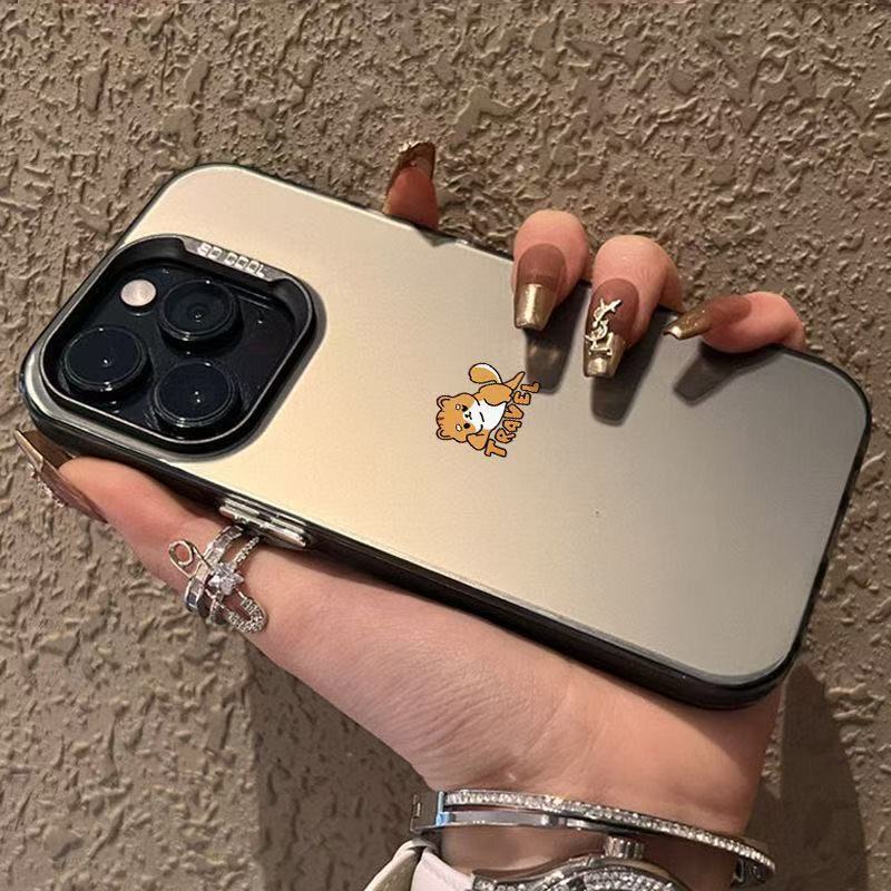 El patrón de gato es adecuado para Apple 16Promax, carcasa de teléfono móvil, carcasa de gas, iPhone 15/14/13 Europa y América 12