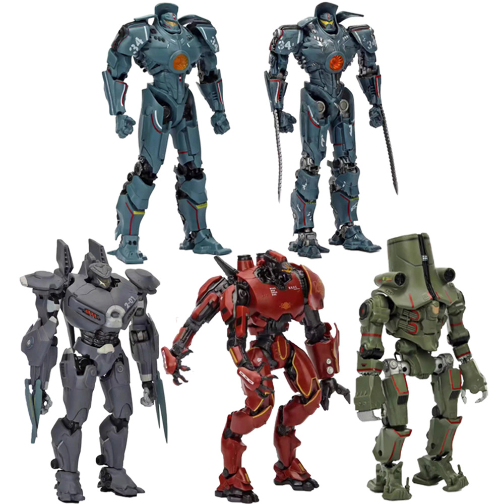 NECA 环太平洋 俄罗斯 切尔诺阿尔法 7寸关节可动机甲手办模型
