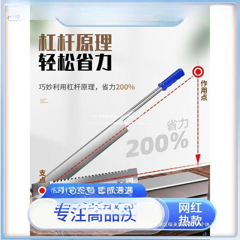 铡刀切骨头商用闸刀家用厨房切骨机排骨铡草切割机剁冻肉小型