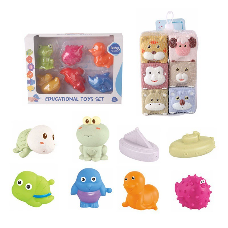 (Cross-border trading), children's cognitive silicone Jenga, digital toy, constructor, set, Amazon, early education, color perception