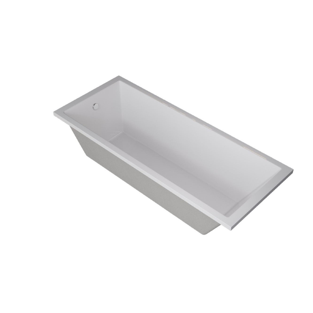 Jincheng Hot Selling Embedded Bathtub 170cm Modern New Design Factory Direct Sales Suitable for Hotel Residential Bathroom