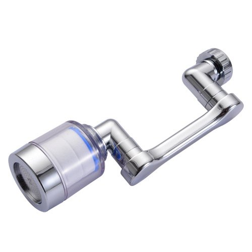 1080-degree mechanical arm universal rotation splash-proof extension spray mouth rinse extended nozzle filter start device