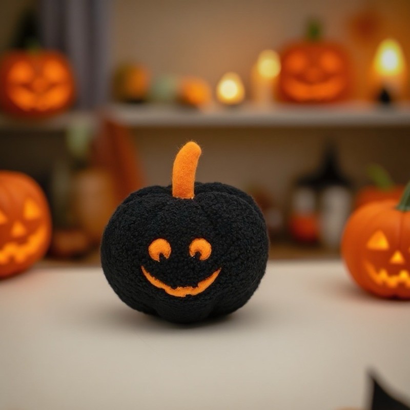 ハロウィンカボチャ枕ぬいぐるみミイラ人形クロスボーダーハロウィン装飾装飾品カラフルなおもちゃ|undefined