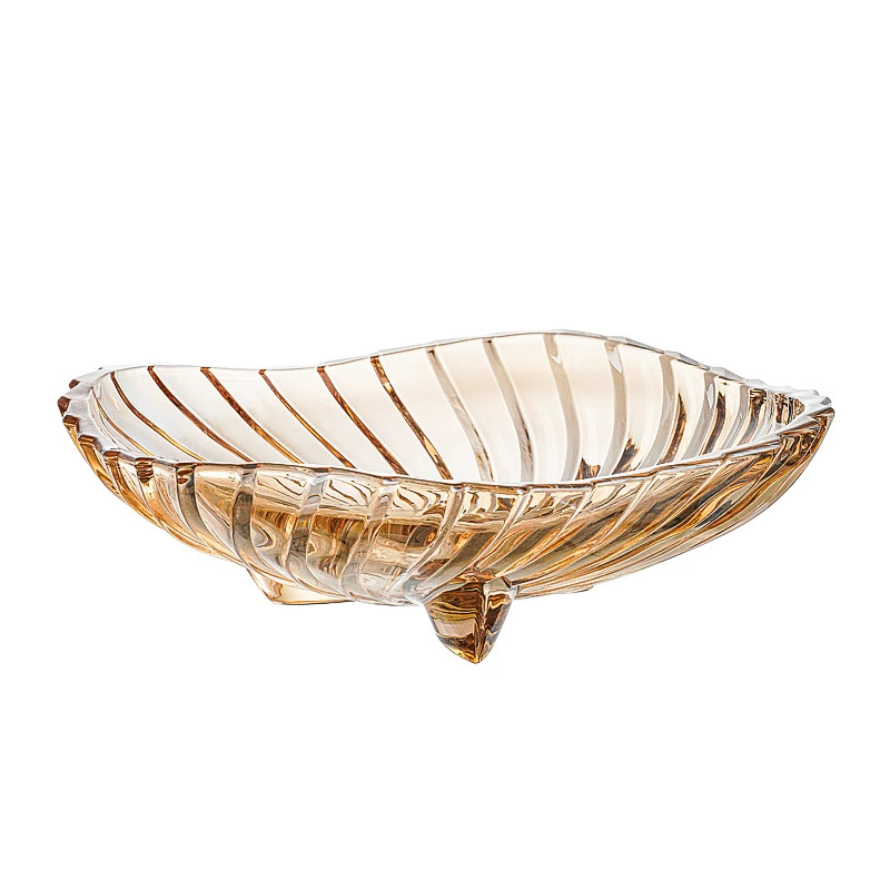 Оптовый дисков с фруктами стекло Flevinz Family Living Room Tea Maximum Dry Fruit Drives and European Creative Transparent Fruit Disk