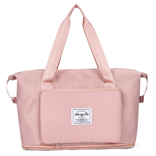 Folding travel bag wholesale foldable portable yoga swimming fitness bag women's short-distance travel boarding sports bag