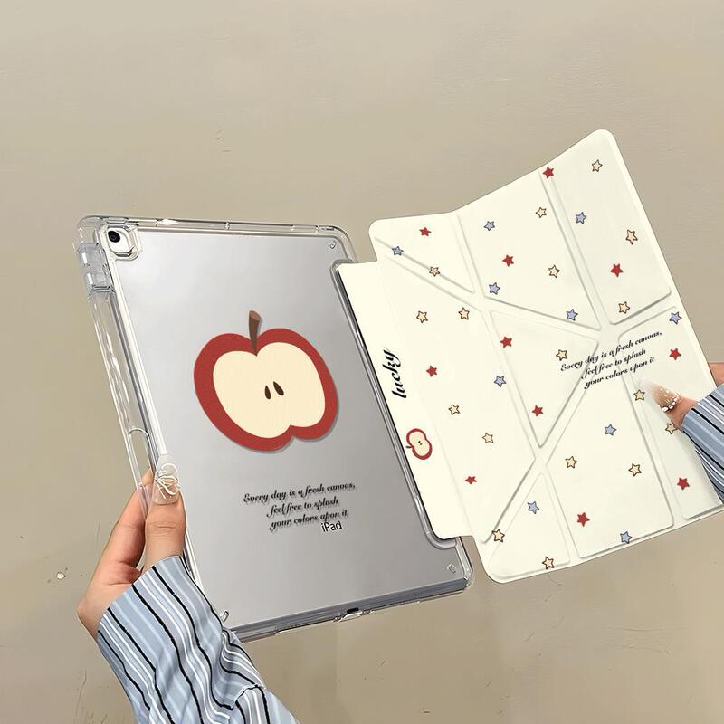 Colorful Star Apple iPad A16 Protective Case Pro11 Inch 7/8/9 Generation Mini7 Tablet Air5/6/7 Protective Case