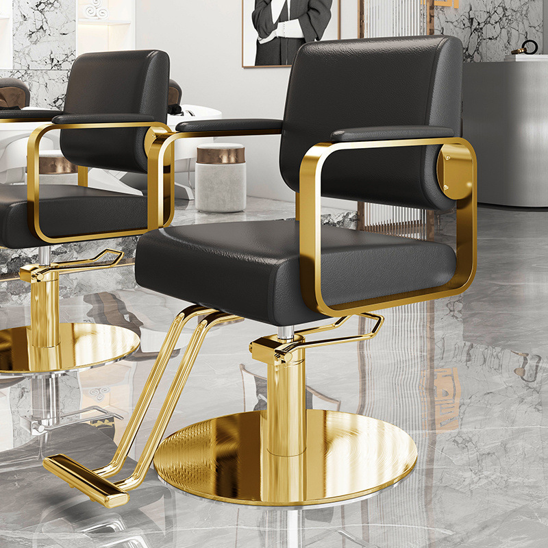 silla de peluquería silla de peluquería salón de peluquería taburete de corte de cabello especial de alta calidad taburete de elevación rotativo silla de peluquería al por mayor