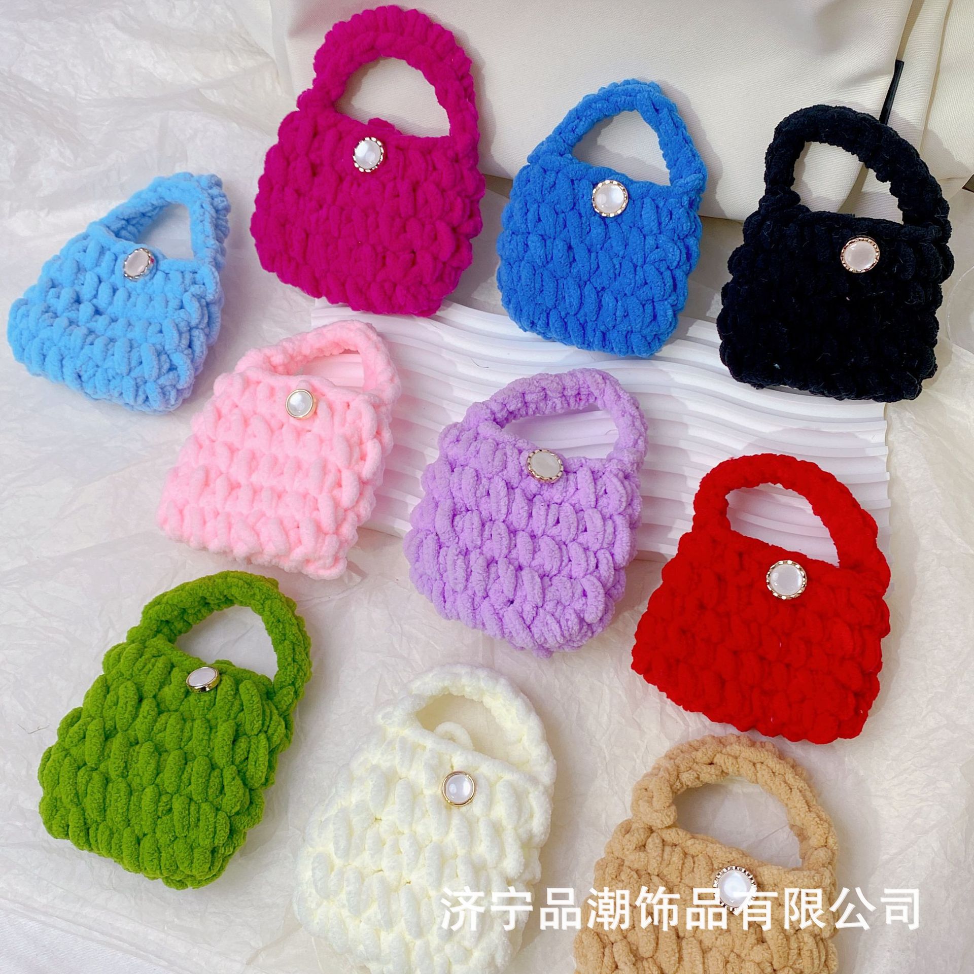Finished Knitted Wool Headphone Bag Couple Bluetooth Headphone Protective Cover Airpods2Pro Universal Coin Purse