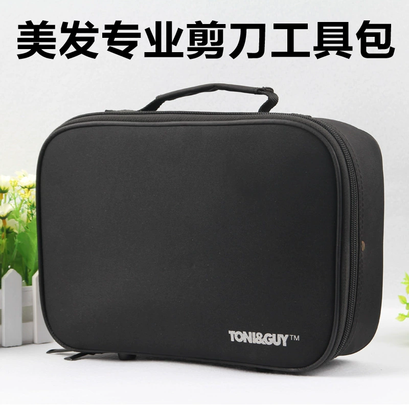 Сумка для парикмахерских инструментов, многофункциональная сумка для парикмахерских ножниц, сумка для стрижки волос на молнии, портативная сумка для электрической машинки для стрижки волос, ящик для инструментов для парикмахера