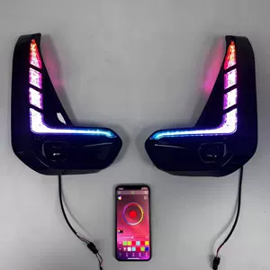 Toyota 20 Hilux üçün RGB mobil telefonla idarə olunan LED gündüz işığı