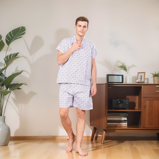 New Disposable Bath Clothes Khan Steam Clothes Men's Club Massage Clothes Khan Steam Hall Clothes Sauna Customer Service Antibacterial suit