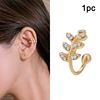Ear clips from pearl suitable for men and women, earrings, jewelry, suitable for import, wholesale