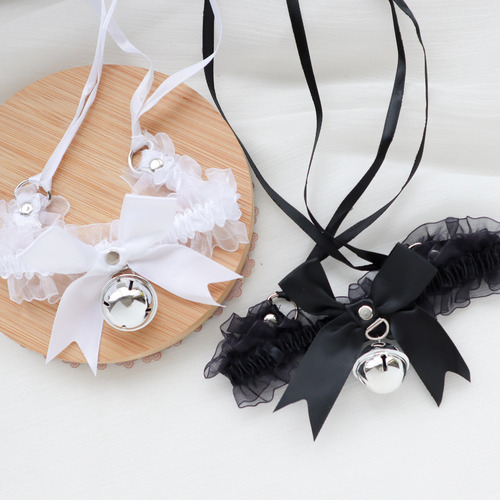 Lolita jewelry cute love hot girl pendant bell collar choker female neck strap loli clavicle necklace