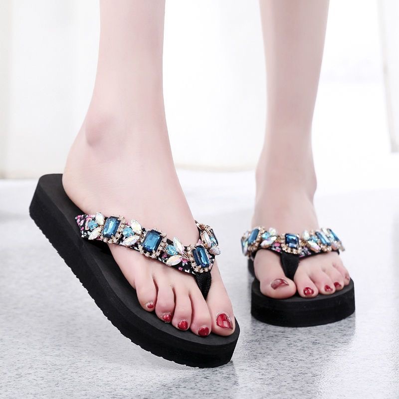 사파이어 블랙 플로럴 3cm