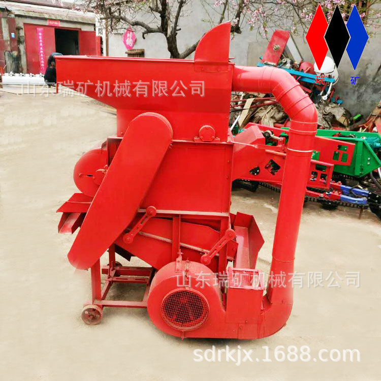 花生脱壳机油坊花生剥皮机电机柴油机家用二次复脱花生脱粒机
