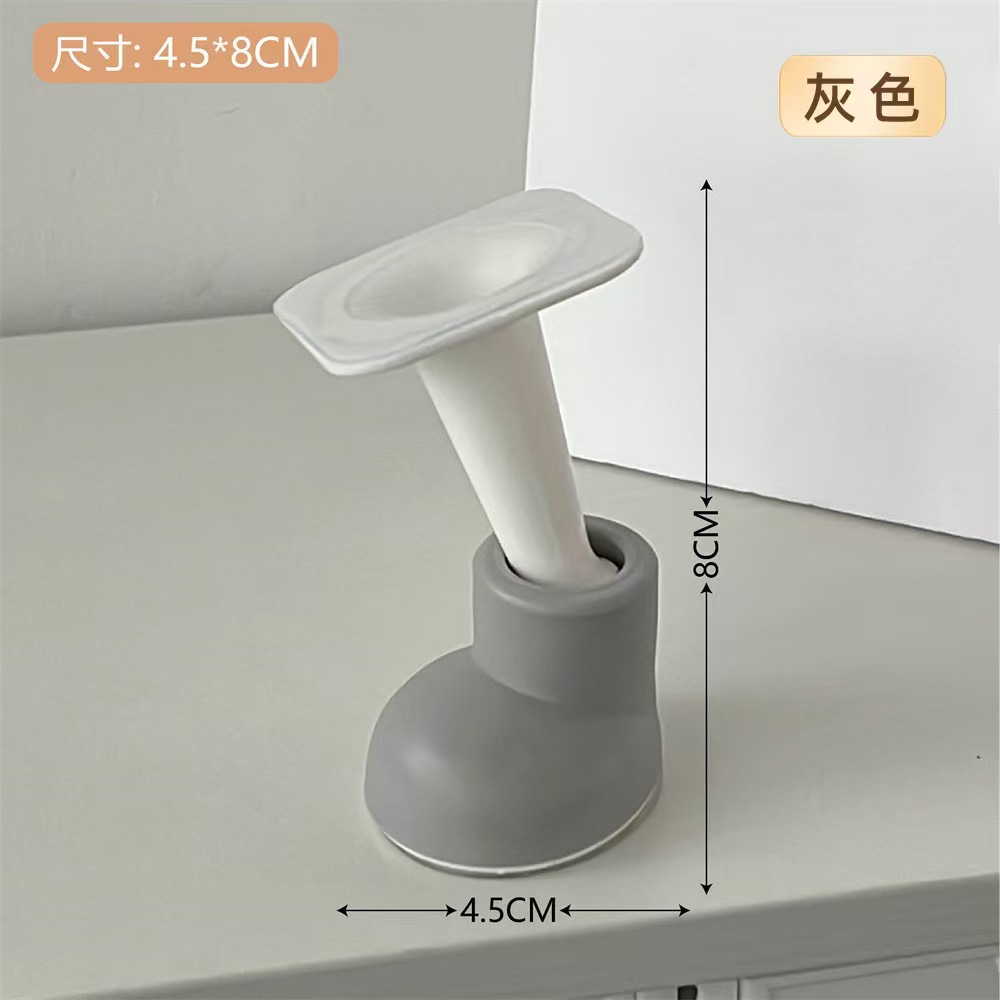 작은 발 지지대 - 회색 및 흰색(opp 가방 + 필름 2개)