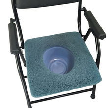 批发老人坐便椅垫孕妇坐便木凳椅套加厚坐便器套超大方形马桶坐垫