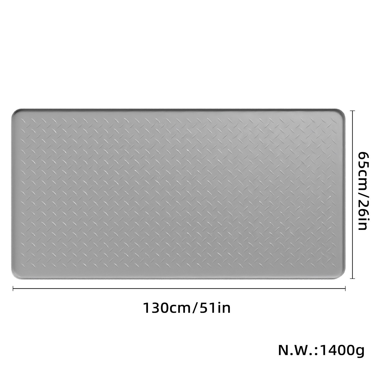 Cross-border silicone car repair and maintenance mat, oil leak-proof mat, garage waterproof and oil-resistant floor protection mat, easy to clean