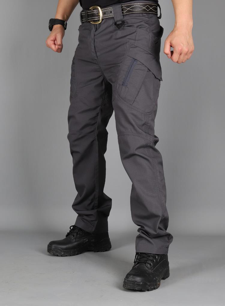 Pantalones tácticos de camuflaje transfronterizos de bolsillo, pantalones de herramientas resistentes al desgaste, pantalones de hombre al aire libre