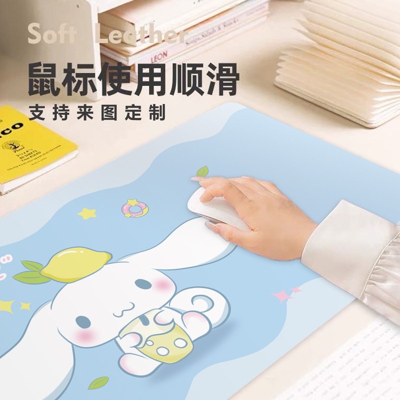 电脑鼠标垫桌垫可爱超大号宿舍键盘垫卡通动漫防水防油办公垫|undefined