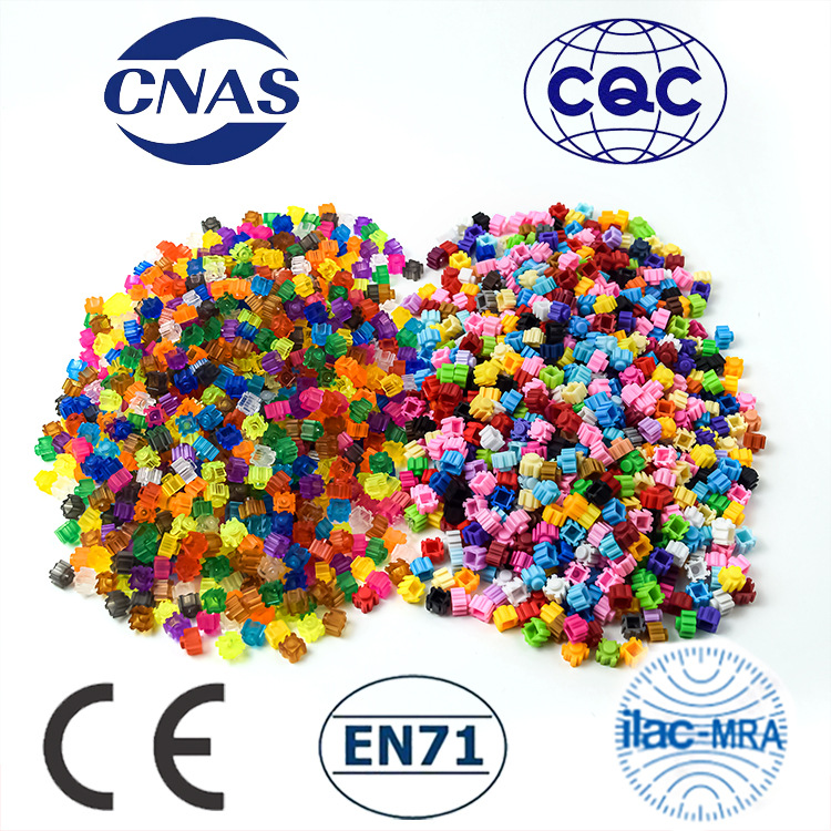 Bloques de construcción de la serie de partículas pequeñas que ensamblan juguetes al por mayor incompatibles con rompecabezas de oso Lego rompecabezas tridimensional para niños a granel