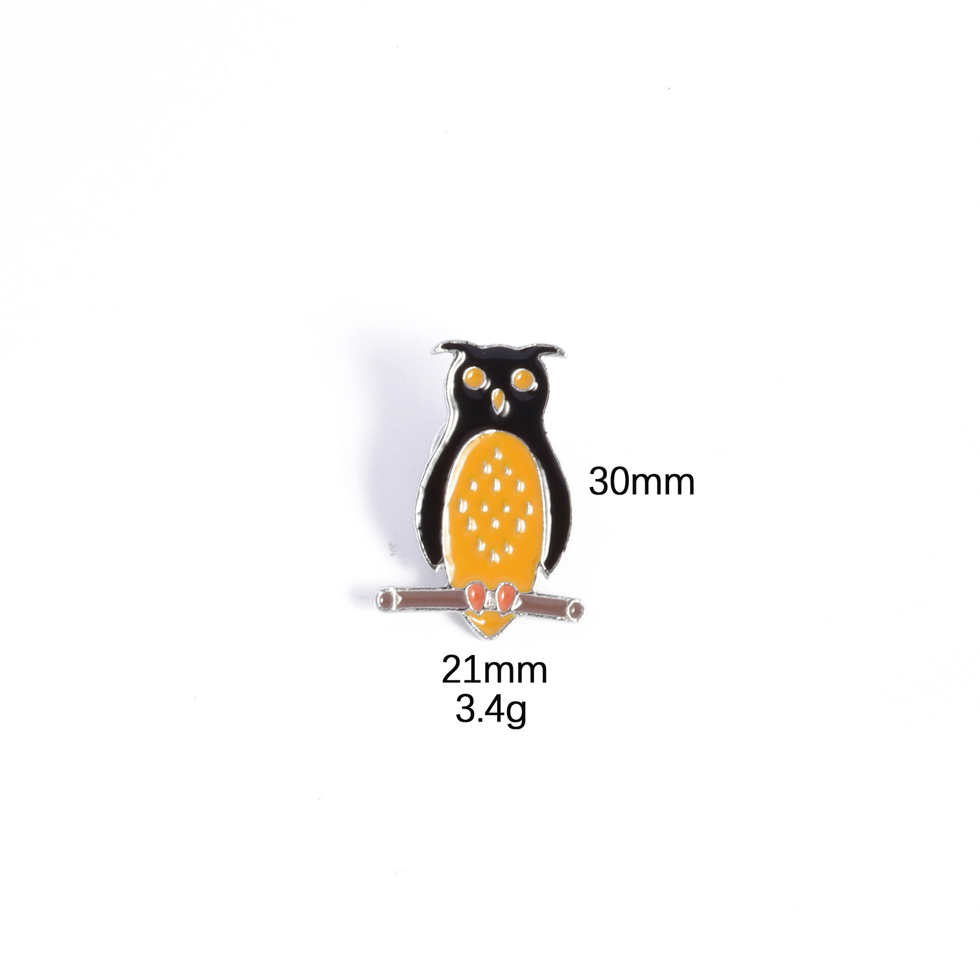 11g Weight Brooches Classification Party Occasion Zinc alloy Material Halloween Festival Cat, Bat, Ghost Pattern Unisex Gender Enamel Design Sweet, IG Style Style Sweet IG Style Pin Cat Bat Ghost Zinc Alloy Enamel Unisex Brooches 7