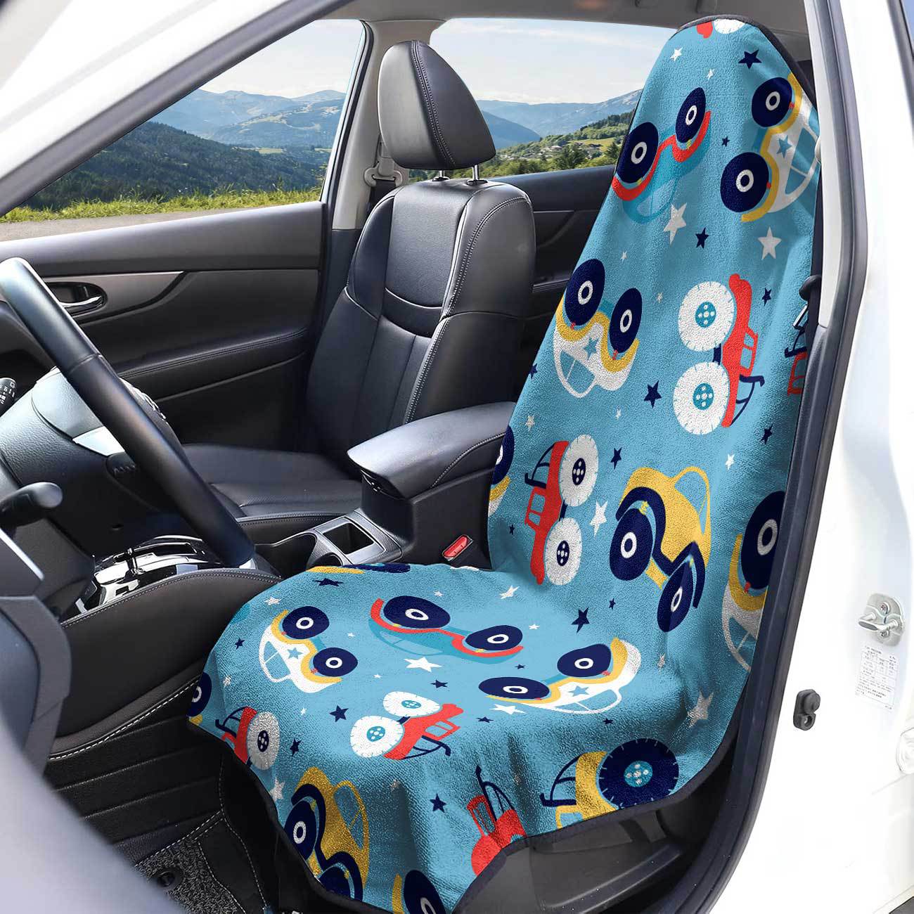 Car seat towel cover, front seat protector, suitable for gym and exercise, universal for all seasons, car use 125