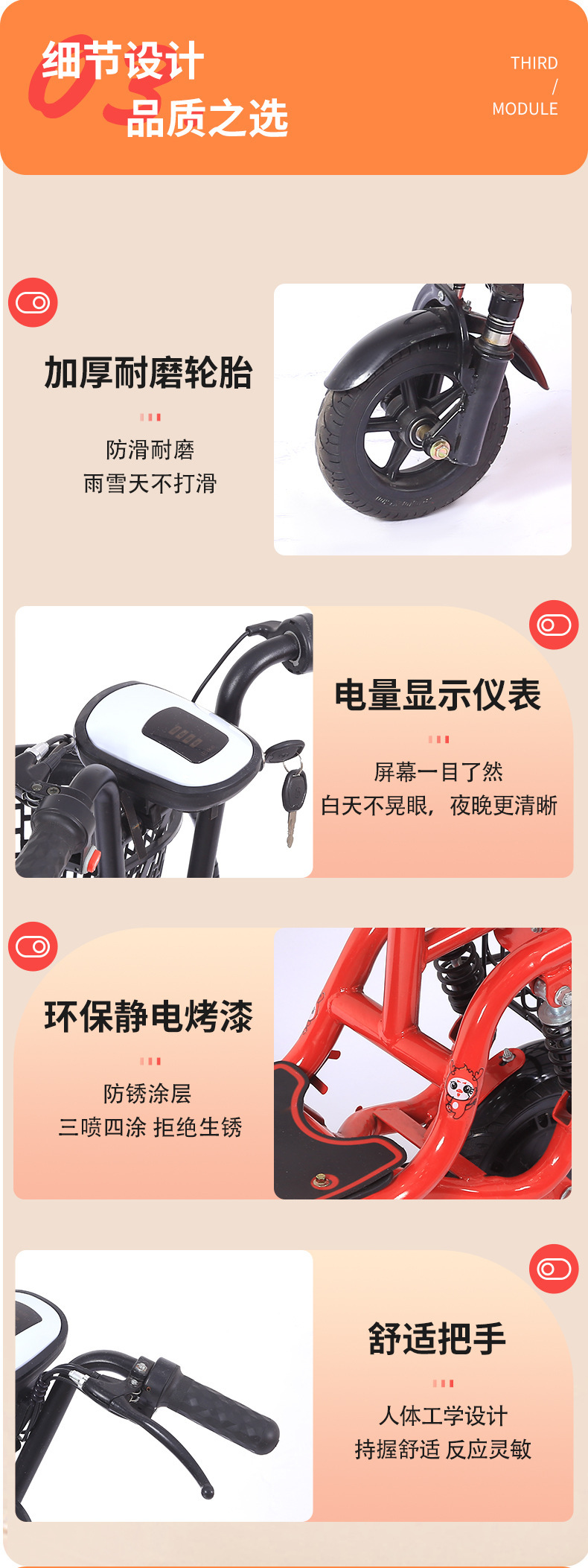 Folding Harley Electric Scooter, Two-Wheeled Portable Electric Scooter, Lithium Battery Scooter, Range