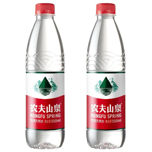 Farmer Spring 550ml*24 Bottles of Mineral Water Purified Water for Meetings Bulk Purchase in Guangzhou Area