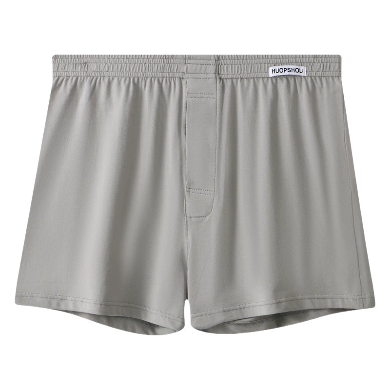 Новые артиллерийские мужские трусики, однотонные боксеры-боксеры, свободные дышащие брюки со стрелками больших размеров