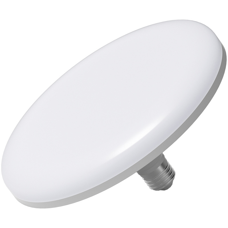 Lámpara de platillo volador LED de alto brillo bombilla de ahorro de energía disco dorado E27 tornillo lámpara de iluminación de taller lámpara de lámpara de lámpara de luz blanca