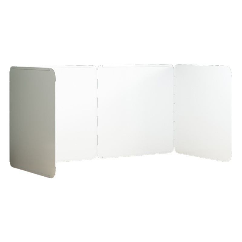 Kitchen oil baffle stove coal-fired gas insulation board outdoor camping thickened wind shield white paint windproof oil insulation