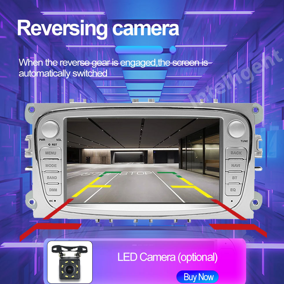Suitable for Ford Focus 7-inch Android Smart GPS Car Navigation Bluetooth MP5 Player Carplay
