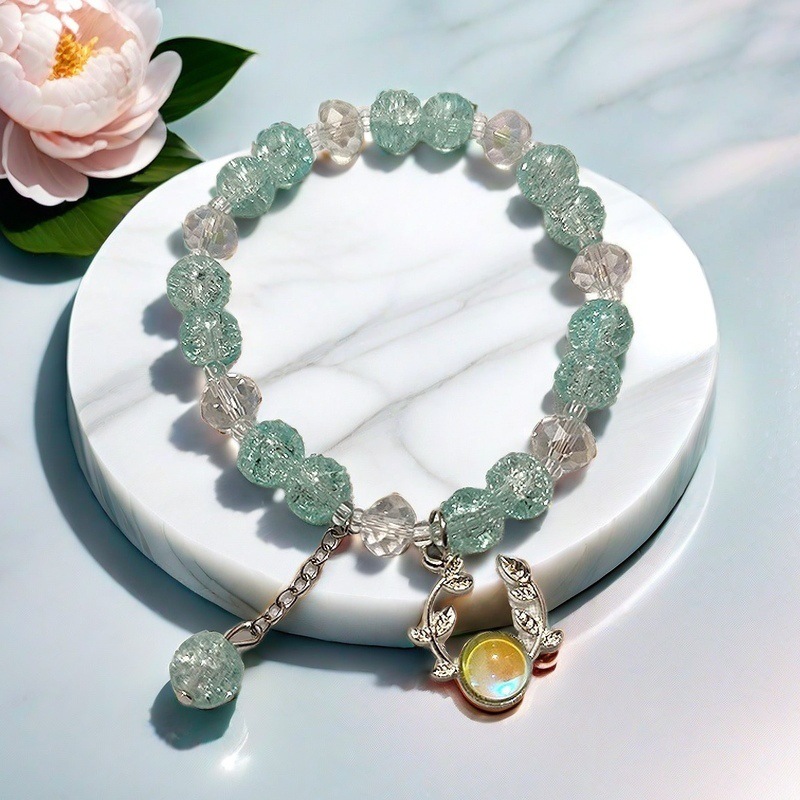 AD26 블루 앤틀러 팔찌