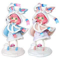 アニアコス妖精イーブイアニメーションファンタジー二次元フィギュアデスクトップ装飾品周辺トレンディなブランドギフト