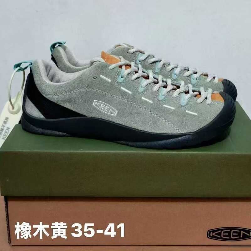 KEEN Men's JASPER Outdoor Mountain Wear-Resistant Hiking Shoes Comfortable Casual Shoes Mountaineering Sports Shoes 1029405