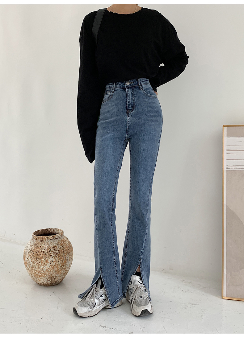 D6645 620K QUẦN NỮ DONTDG DÁNG ÔM BODY GỢI CẢM SEXY MÙA XUÂN THU ĐÔNG PHONG CÁCH HÀN QUỐC THỜI TRANG NỮ JEAN BÒ G02 SẢN PHẨM MỚI