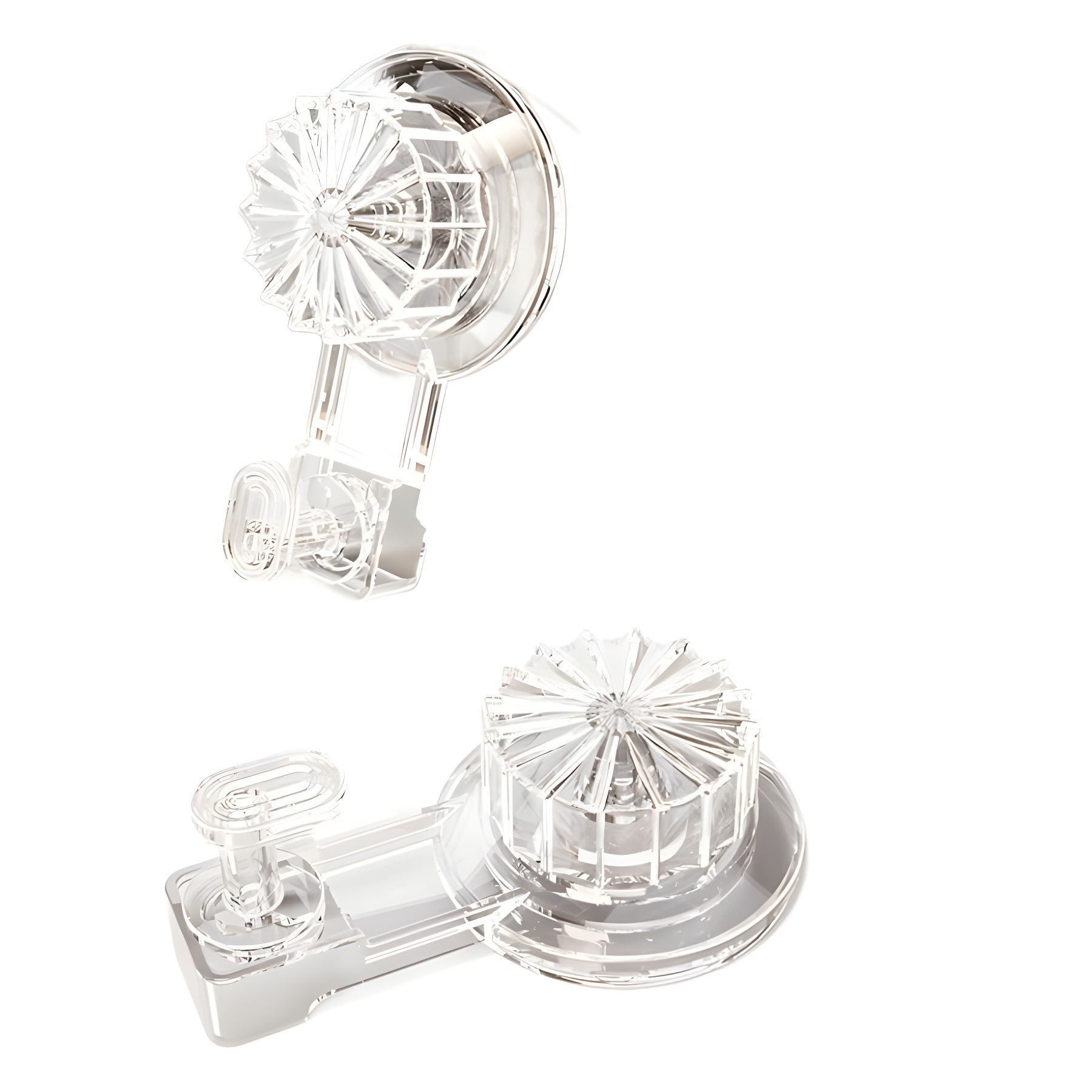 Gancho de ventosa ligero de lujo fuerte gancho de vacío sin perforación móvil sin marcas fuerte gancho de baño