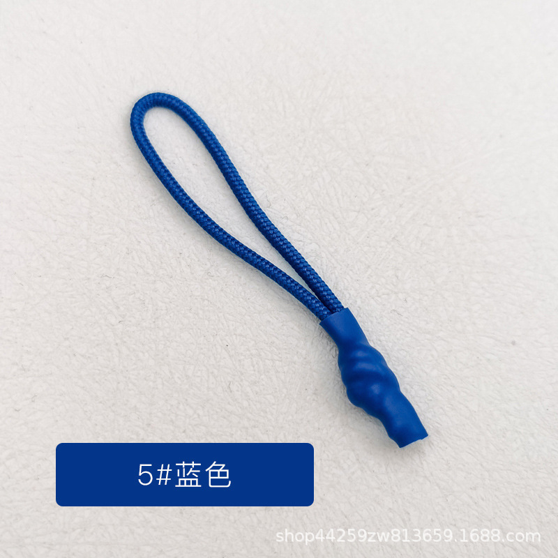 カラー熱収縮チューブロープPVCケーシングファスナーヘッドプルバックルケース服装プルテール射出成形|undefined