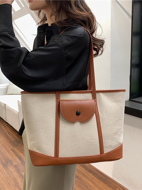 Bolsa de mujer comercio exterior transfronterizo nuevo lienzo bolso especial de alta calidad simple perezoso viaje bolsa de hombro universal