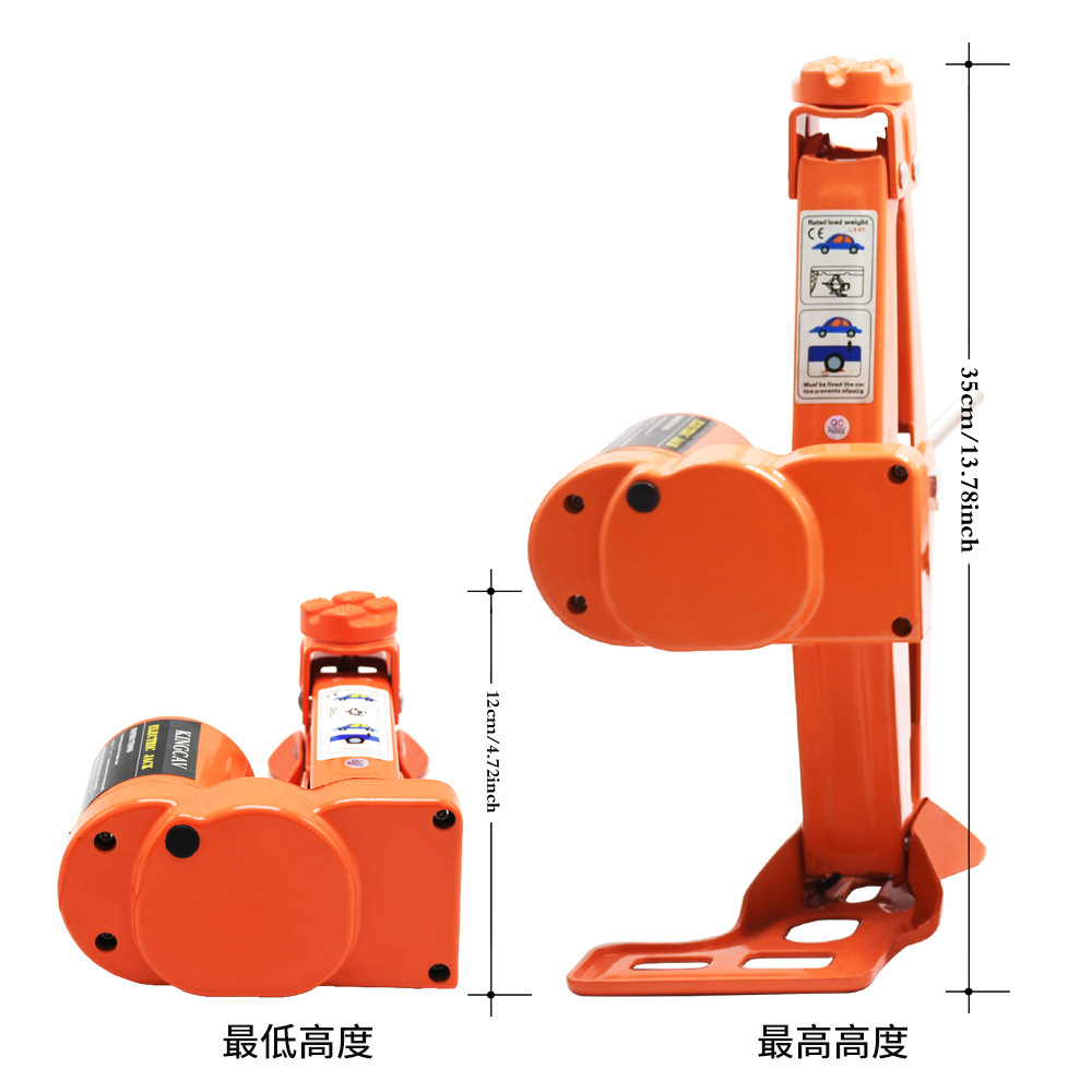 12v vehículo de 3 toneladas coche todoterreno eléctrico jack eléctrico llave eléctrica conjunto de autoconducción transfronteriza rescate de neumáticos