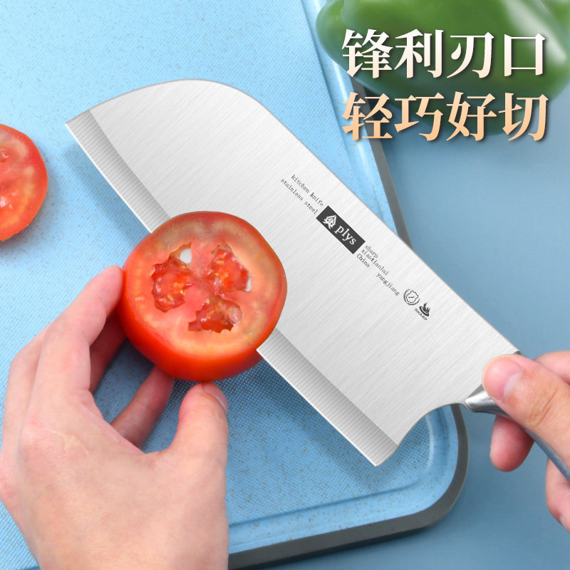 Cuchillo de frutas doméstico de acero inoxidable cuchillo de fruta de melón dormitorio cuchillo de estudiante cuchillo de acero inoxidable conjunto de herramientas de moldeo por inyección