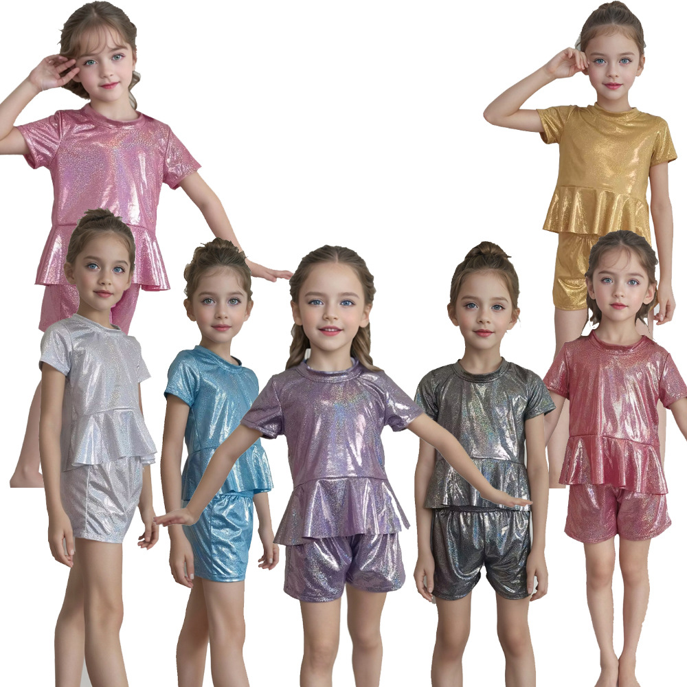 Children's Cheerleading Performance Clothing, Kindergarten Group Performance Clothing, Student Sports Meeting Clothing, Hip-Hop Suit
