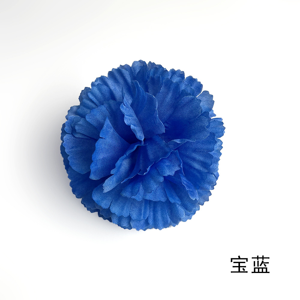 Simulación de la cabeza de la flor de clave grande ingeniería de calendula paisajismo sala de bodas del día del maestro material DIY decoración de pastel