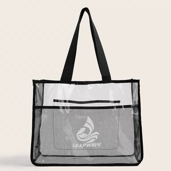 Waterproof Swimming Bag Sports Yoga Shoulder Storage Bag Bag Large Capacity Transparent Handbag Dry and Wet Separate Handbag