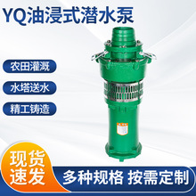 QY系列380V充油式油浸泵高扬程大流量抽水泵园林灌溉油浸式潜水泵
