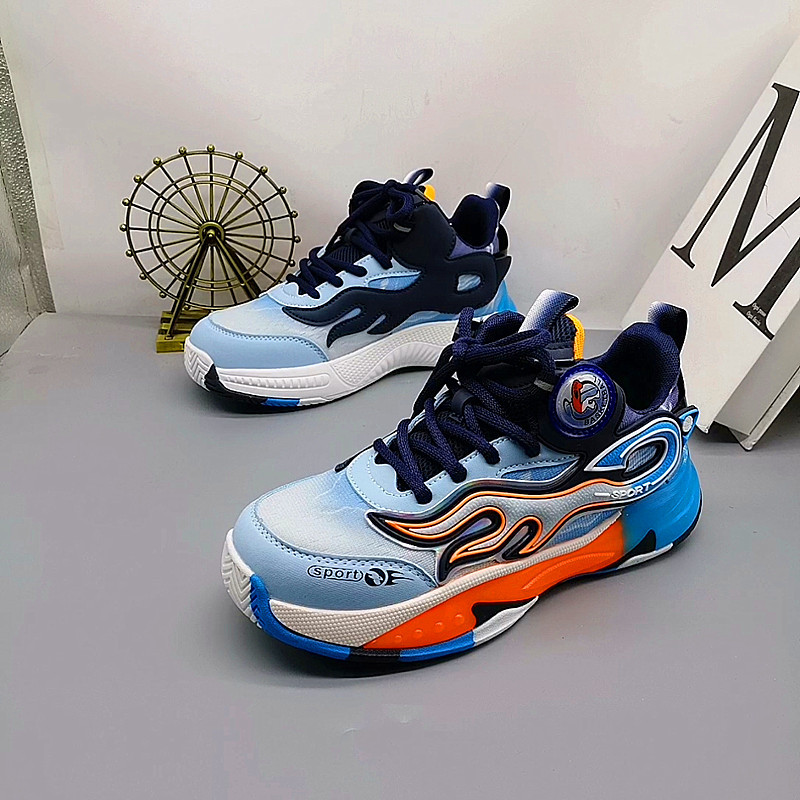 32-41 Zapatos casuales para niños con base de goma de doble red nuevos zapatos para niños zapatos deportivos para niños pequeños y medianos para niños corriendo