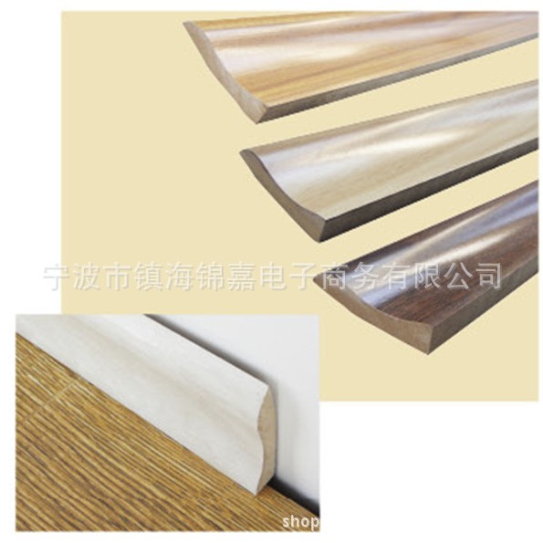 Los fabricantes exportan adhesivos de MDF reforzados, tiras de borde de zócalo, tiras de piso con hebilla de presión, materiales cóncavos y convexos, pedidos image 4